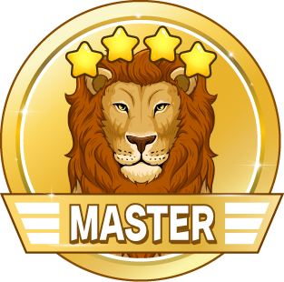 별 4개-사자: MASTER